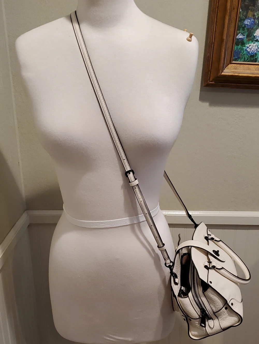 Coach Mini Mercer Bag Chalk White